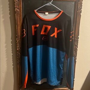 Fox Black and Blue Men's Shirt